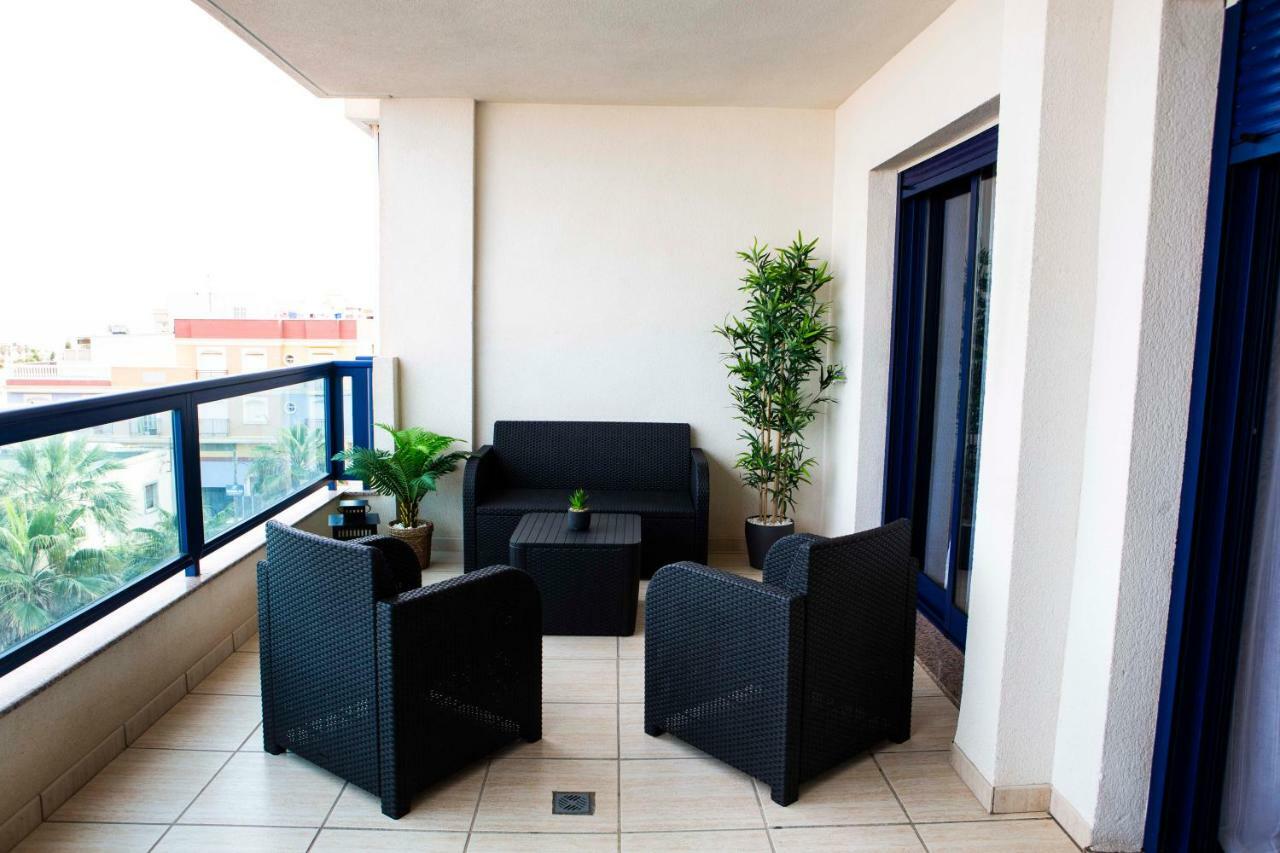 Apartment Las Sirenas -Wifi 100 Mb-, Sea View Рокетас-де-Мар Екстер'єр фото